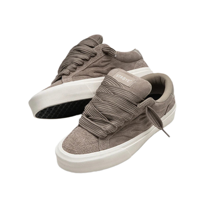 LOGAN PUFF - TAUPE BEVEL
