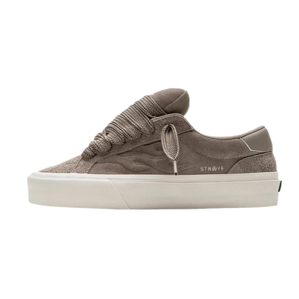 LOGAN PUFF - TAUPE BEVEL