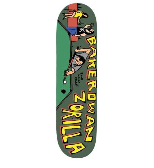 BAKER ROWAN ZORILLA 8 BALL CORNER POCKET DECK